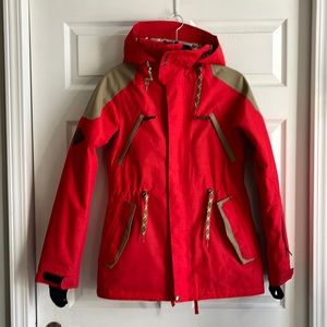 Armada Red & Gold Snow / Ski Jacket / SZ S‎